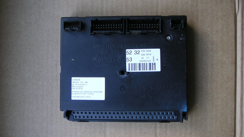 Calculator confort Mercedes ML W163 (1998-2005) cod 1635455232, 05371053