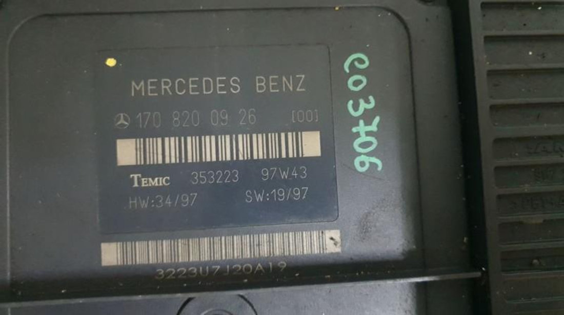 Calculator confort Mercedes SLK (1996-2004) [R170] 1708200926