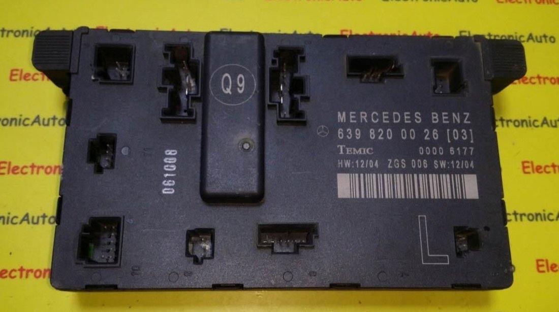 Calculator Confort Mercedes Vito 6398200026