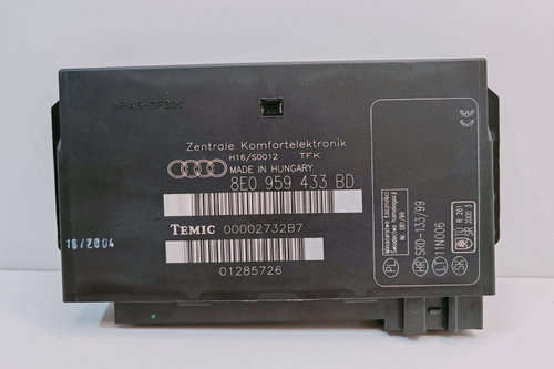 Calculator Confort Modul 8E0959433BD / 00002732B7 Audi A4 B6 [2000 - 2005]