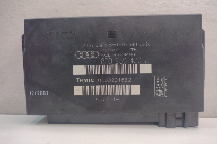 Calculator Confort Modul 8E0959433J / 00002016B2 Audi A4 B6 [2000 - 2005]