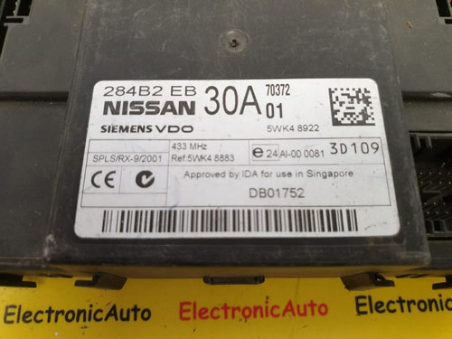 Calculator Confort Nissan Navara Pathfinder, 284B2EB30A, 5WK48922