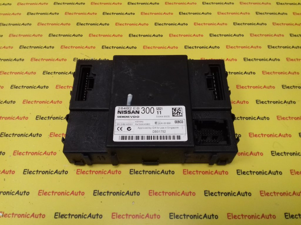 Calculator Confort Nissan Pathfinder, 284B2EB300, 5WK48935