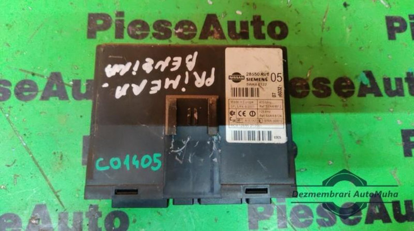 Calculator confort Nissan Primera (2002-2006) [P12] 28550 AV6