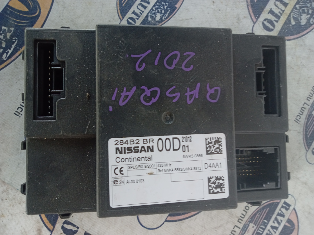 Calculator confort Nissan Qashqai 2012, 284B2BR