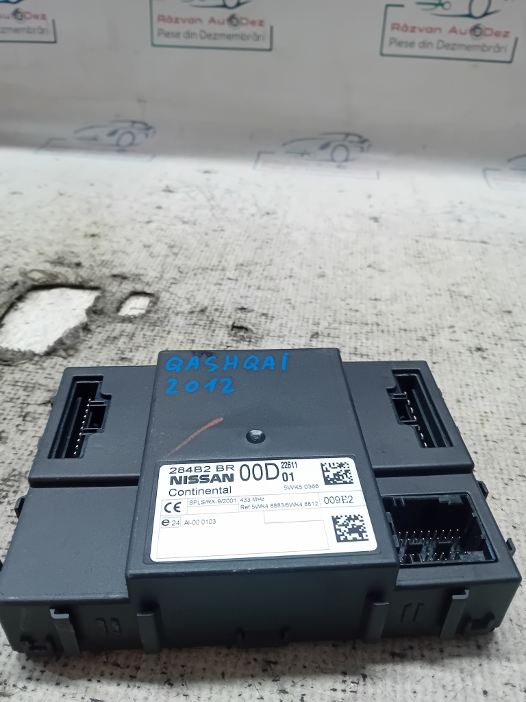 Calculator confort Nissan Qashqai 2012, 284B2BR00D01