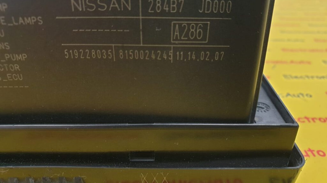 Calculator Confort Nissan Qashqai, 284B7JD000, 519228035