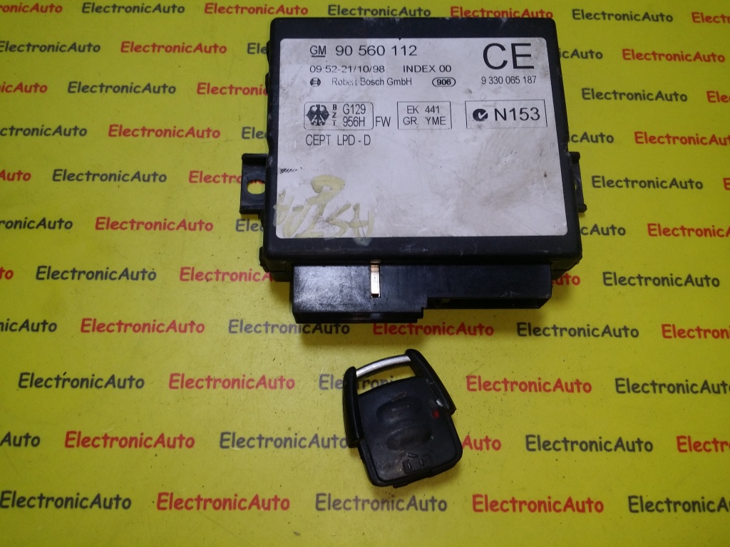 Calculator confort OPEL 90560112 cu tot cu telecomanda