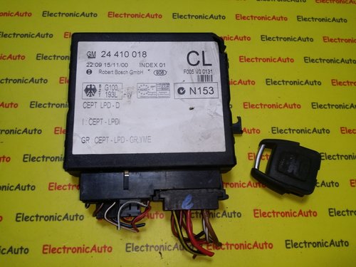 Calculator confort Opel Astra 24410018CL cu telecomanda