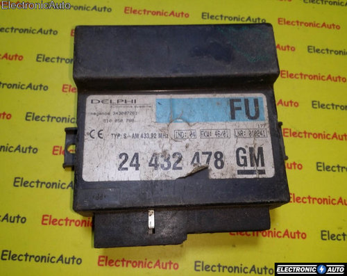 Calculator confort Opel Astra 24432478