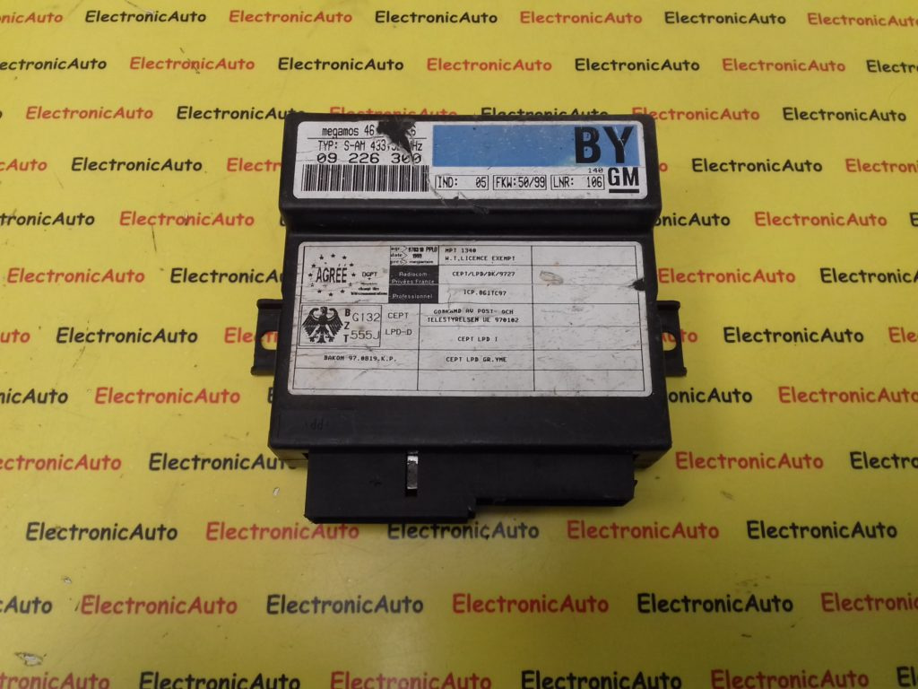 Calculator Confort Opel Astra G, Zafira A, 09226300
