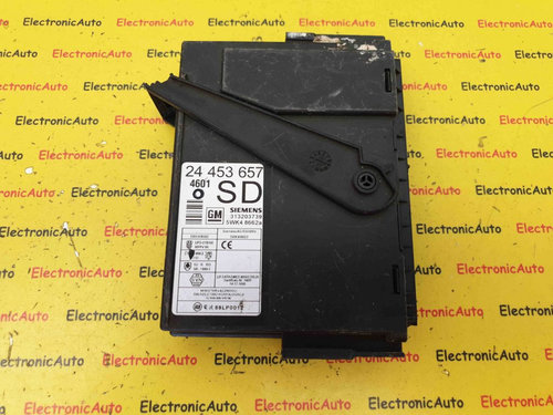 Calculator Confort Opel Corsa C 1.2, 24453657, 313203739, 5WK48662a