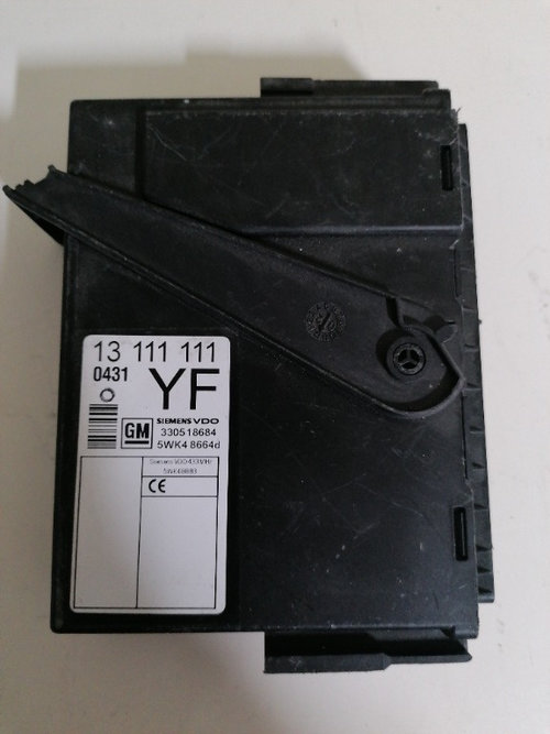 Calculator confort Opel Corsa C (2000-2006) 1.3 Motorina 2005, 13111111
