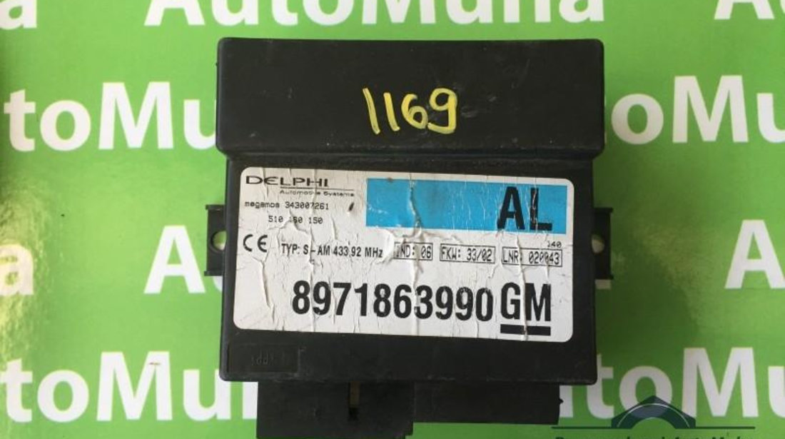 Calculator confort Opel Frontera B (1998-2004) 8971863990