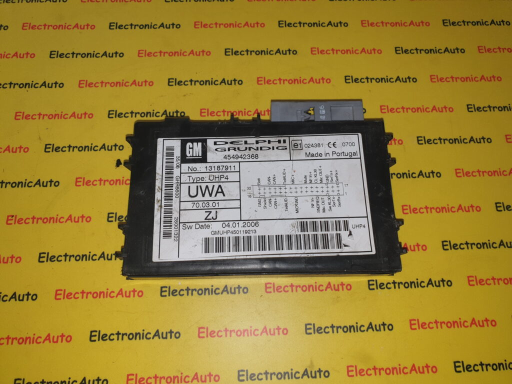 Calculator confort Opel Vectra 454942368, 13187911