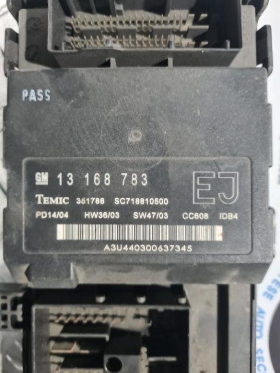 Calculator confort Opel Vectra C 2002-2005 1.9 CDTI 13168783 EJ