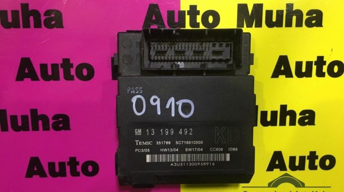 Calculator confort Opel Vectra C (2002-2005) 13 199 492