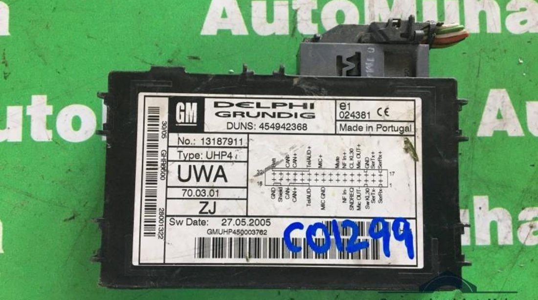 Calculator confort Opel Vectra C (2002-2005) 454942368