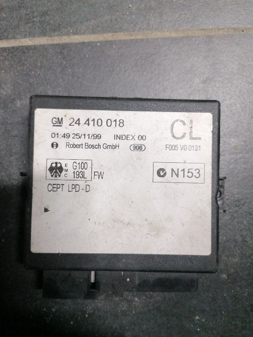 Calculator confort Opel Zafira A (1999-2005) 2.0 Motorina 2003, 90560112 / 24410018