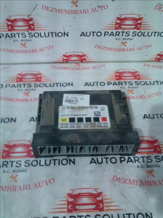 Calculator confort OPEL ZAFIRA C 1.6 CDTI an fabr. 2015