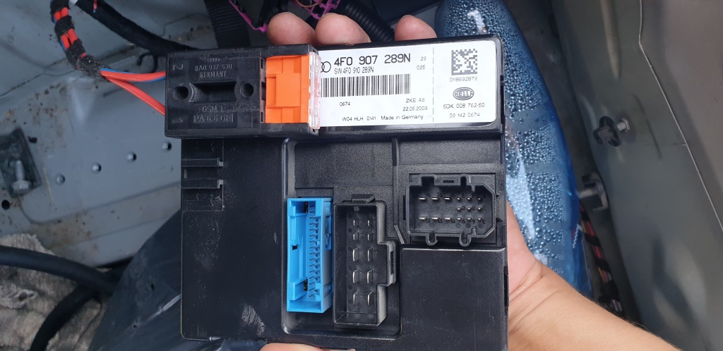 Calculator confort pentru Audi A6 cod: 4F0 907 289N / 4F0907289N