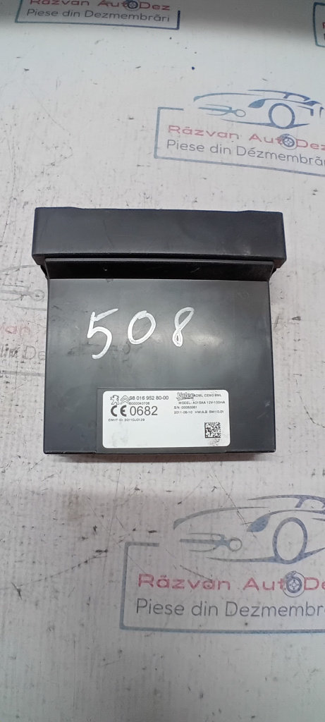 Calculator confort Peugeot 508 2011, 9801695280