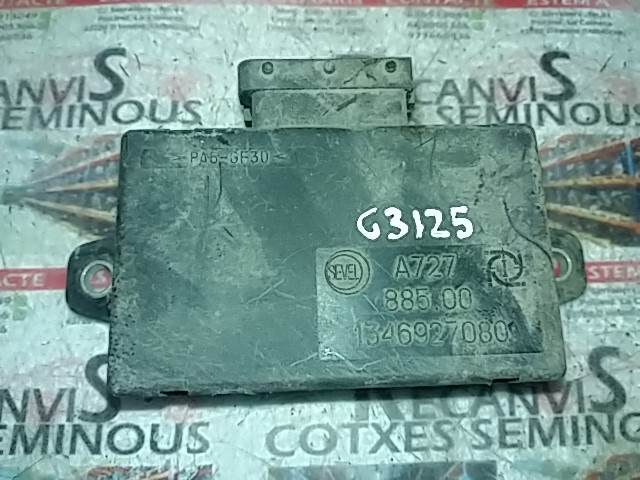 Calculator CONFORT PEUGEOT BOXER 1346927080 / A 727 885 00 / A727885001346927080 / A 727 885 00 / A72788500