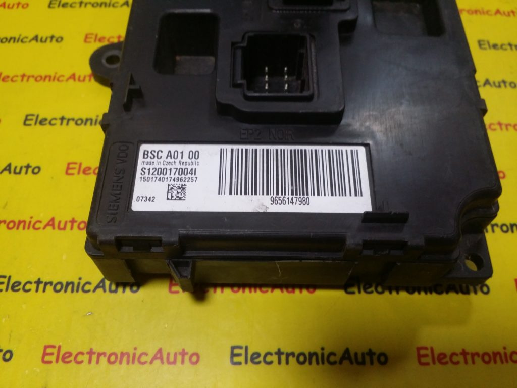 Calculator Confort Peugeot, S120017004I, 9656147980,