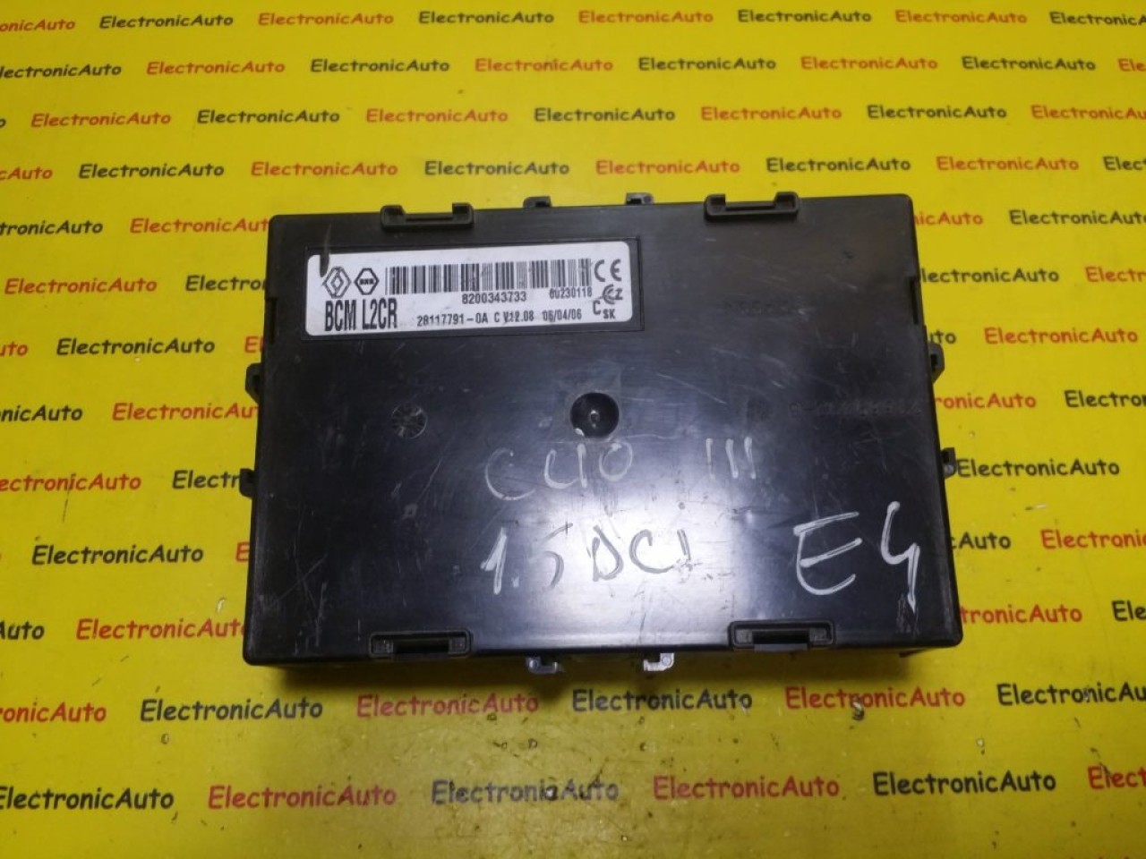 Calculator Confort Renault, 8200343733, 28117791, BCML2CR