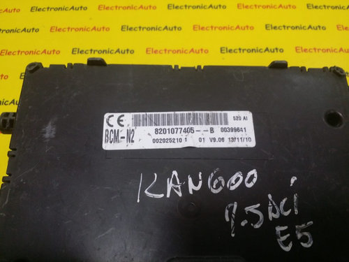 Calculator Confort Renault, 8201077405B, 00399641, 0020252101, 281173285