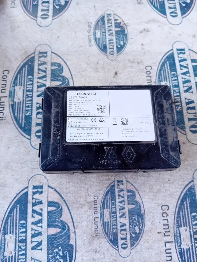 Calculator confort Renault Kadjar 2016, 282757006R
