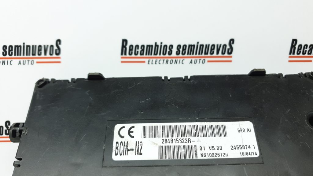 Calculator Confort Renault KANGOO, 284B15323R, 2455874 1, BCM N2
