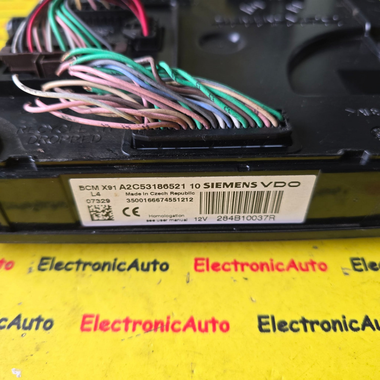 Calculator Confort Renault Laguna 3, 284B10037R, A2C53186521 10,