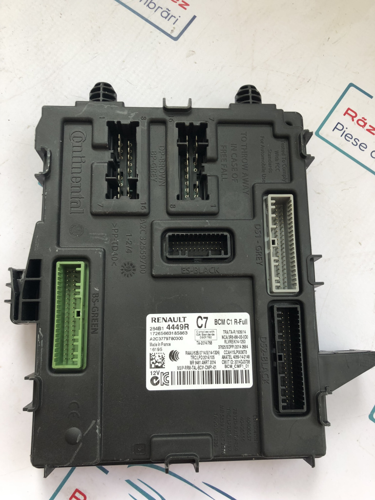 Calculator confort Renault Megane 4 2018, 284B14449R