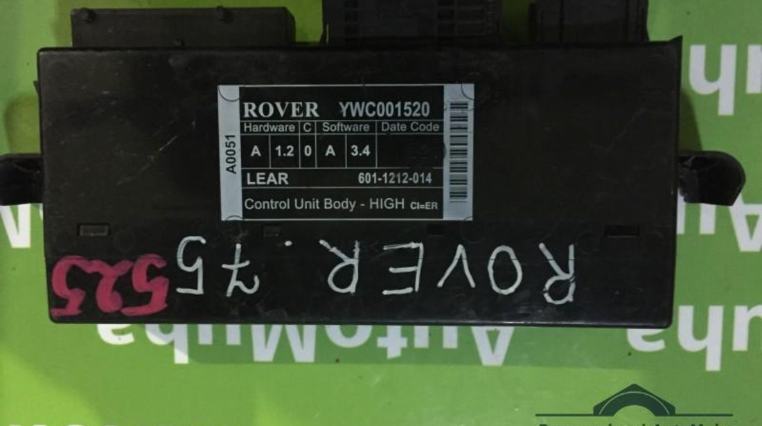 Calculator confort Rover 75 (1999-2005) YWC001520