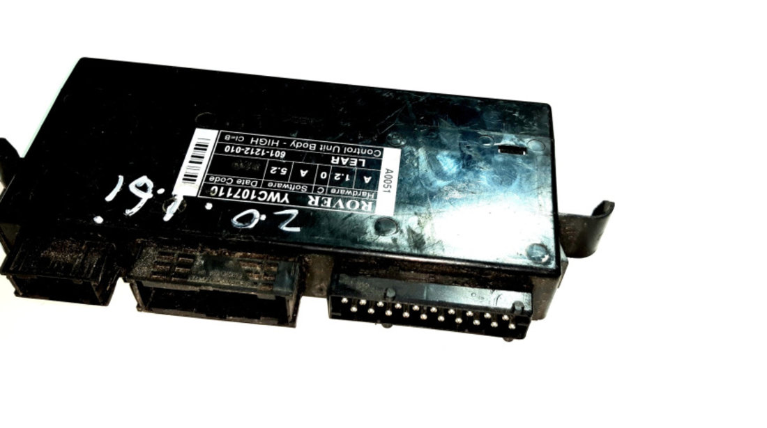 Calculator Confort Rover 75 (RJ) 1999 - 2005 YWC107110, 6011212010, 601-1212-010