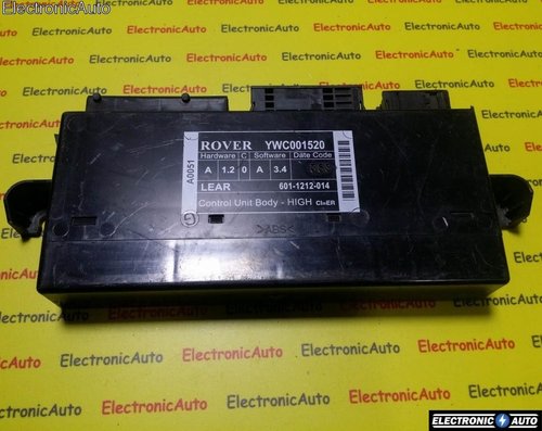 Calculator confort Rover 75 YWC001520