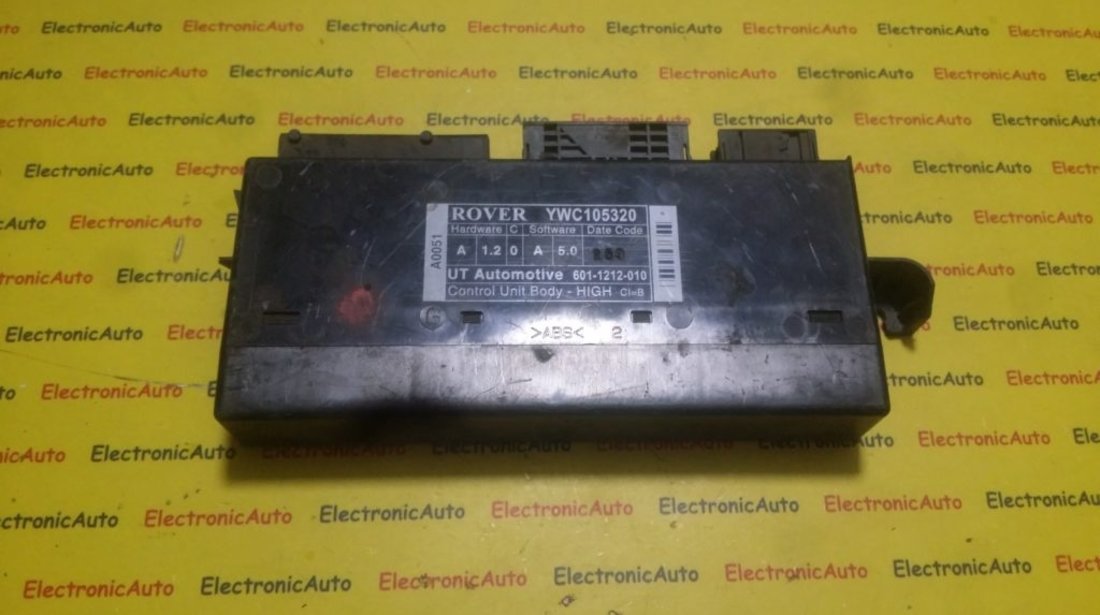 Calculator confort Rover 75 YWC105320, 6011212010