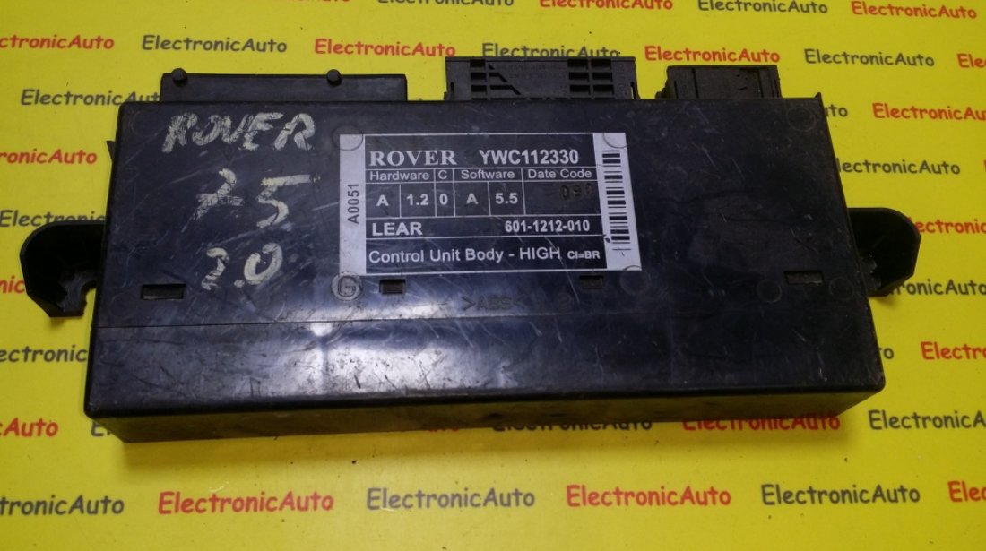 Calculator confort Rover 75 YWC112330