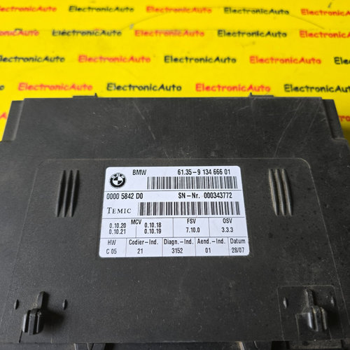 Calculator confort scaun BMW 6135913466601, 00005842D0,