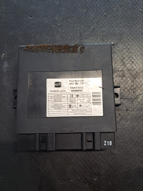 Calculator confort Seat Cordoba (1999-2002) - COD 6K0 962 258 c