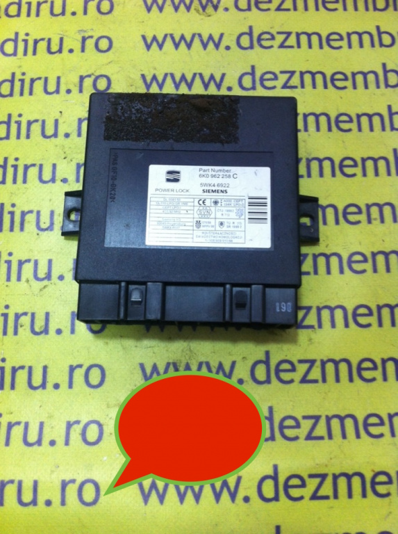 Calculator confort Seat Cordoba [facelift] [1999 - 2003] Coupe 1.9 TDi MT (90 hp) (6K2)