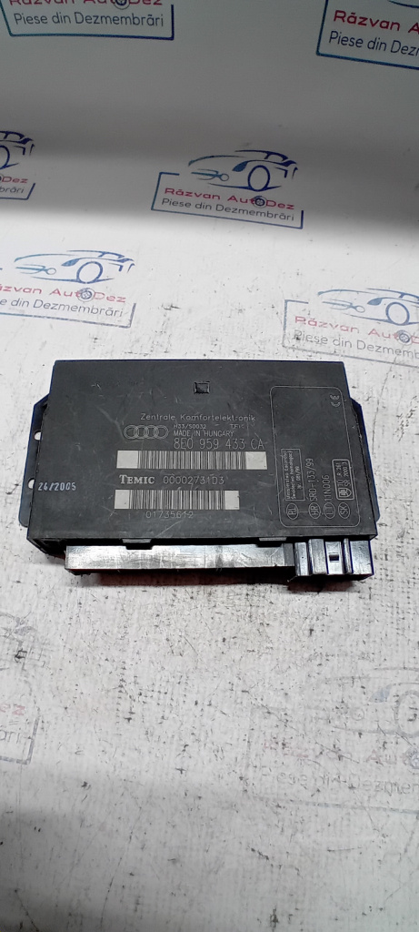 Calculator confort Seat Exeo - Motorina 2009, 8E0959433CA