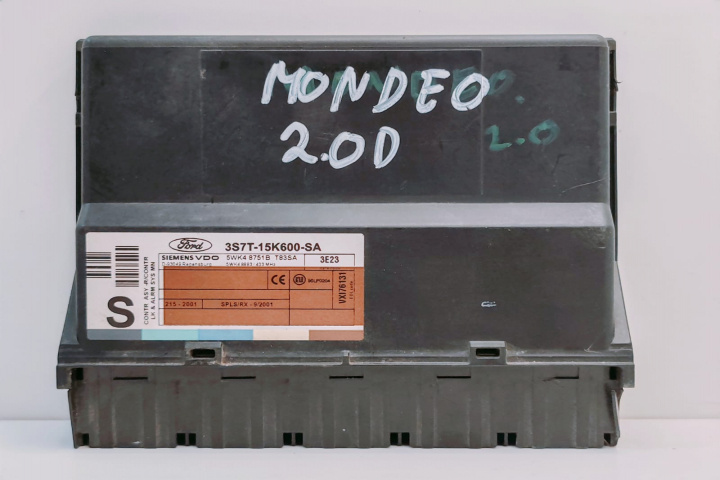 Calculator Confort Siemens ECU 3S7T15K600SB / 3S7T-15K600-SB / 3S7T 15K600 SB / 5WK48747J / 5WK4 8747J Ford Mondeo MK3 [facelift] [2003 - 2007]