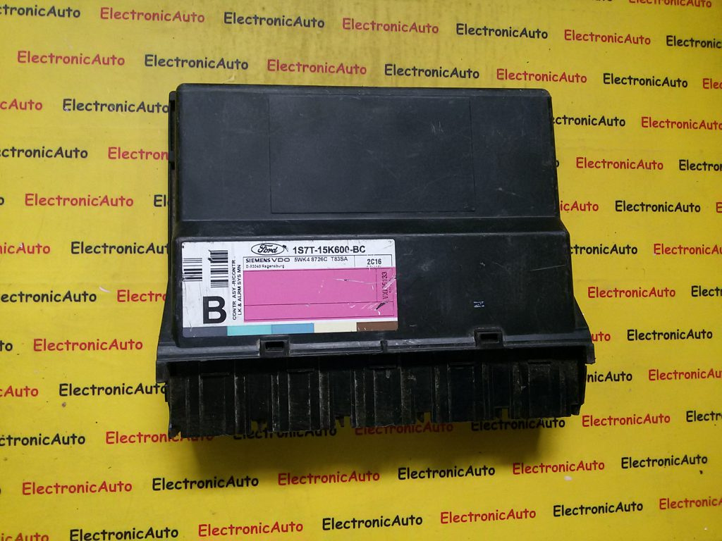 Calculator CONFORT SIEMENS FORD FOCUS 1S7T-15K600-BC / 1S7T 15K600 BC / 1S7T15K600BC / 5WK4 8726C / 5WK48726C / T83SA1S7T-15K600-BC / 1S7T 15K600 BC / 1S7T15K600BC / 5WK4 8726C / 5WK48726C / T83SA