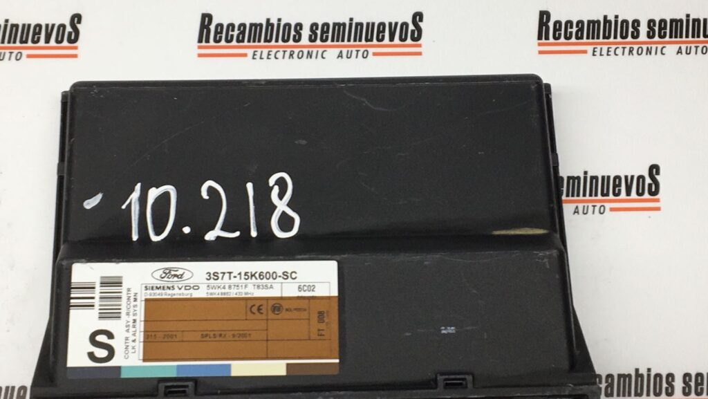 Calculator CONFORT SIEMENS FORD MONDEO 3 3S7T-15K600-SC / 3S7T 15K600 SC / 3S7T15K600SC / 5WK4 8751E / 5WK48751E / 5WK48883/433 / 5WK48883 433 / 5WK488834333S7T-15K600-SC / 3S7T 15K600 SC / 3S7T15K600SC / 5WK4 8751E / 5WK48751E / 5WK48883/433 / 5WK48