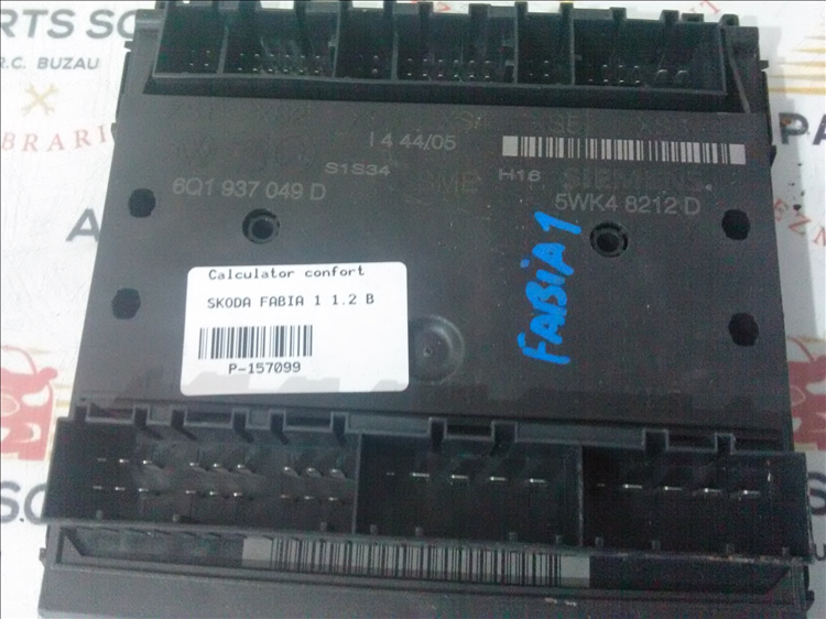 Calculator confort SKODA FABIA 1 1.2 B