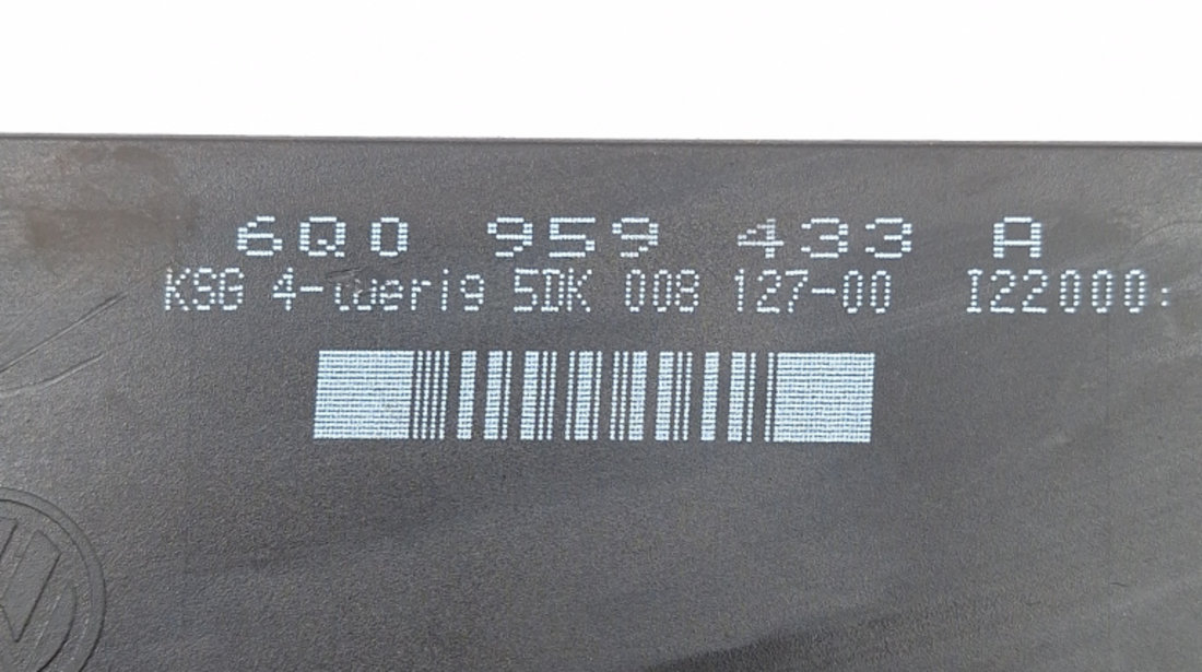 Calculator Confort Skoda FABIA 1 1999 - 2008 6Q0959433A, 6Q0 959 433 A, 5DK00812700, 5DK 008 127-00