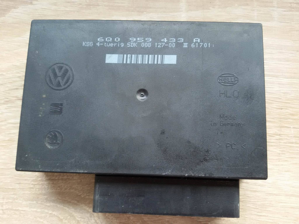 Calculator confort skoda fabia 1.9 tdi atd 2003 6q0959433a
