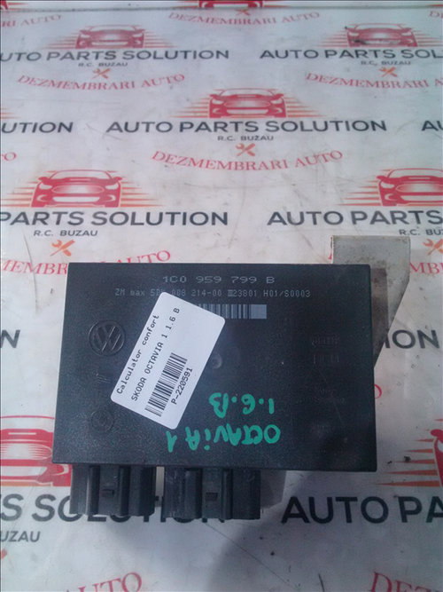 Calculator confort SKODA OCTAVIA 1 1.6 B